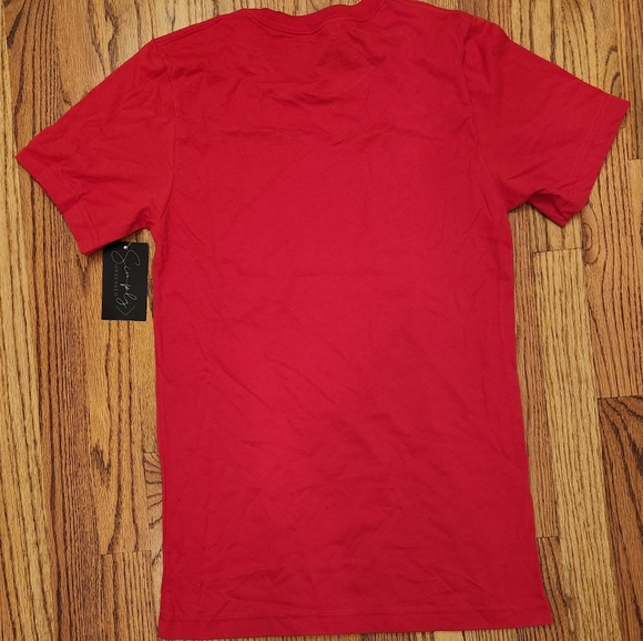 New Small Simply Obsessed Christmas Western Style Print Shirt - Picture 7 of 7